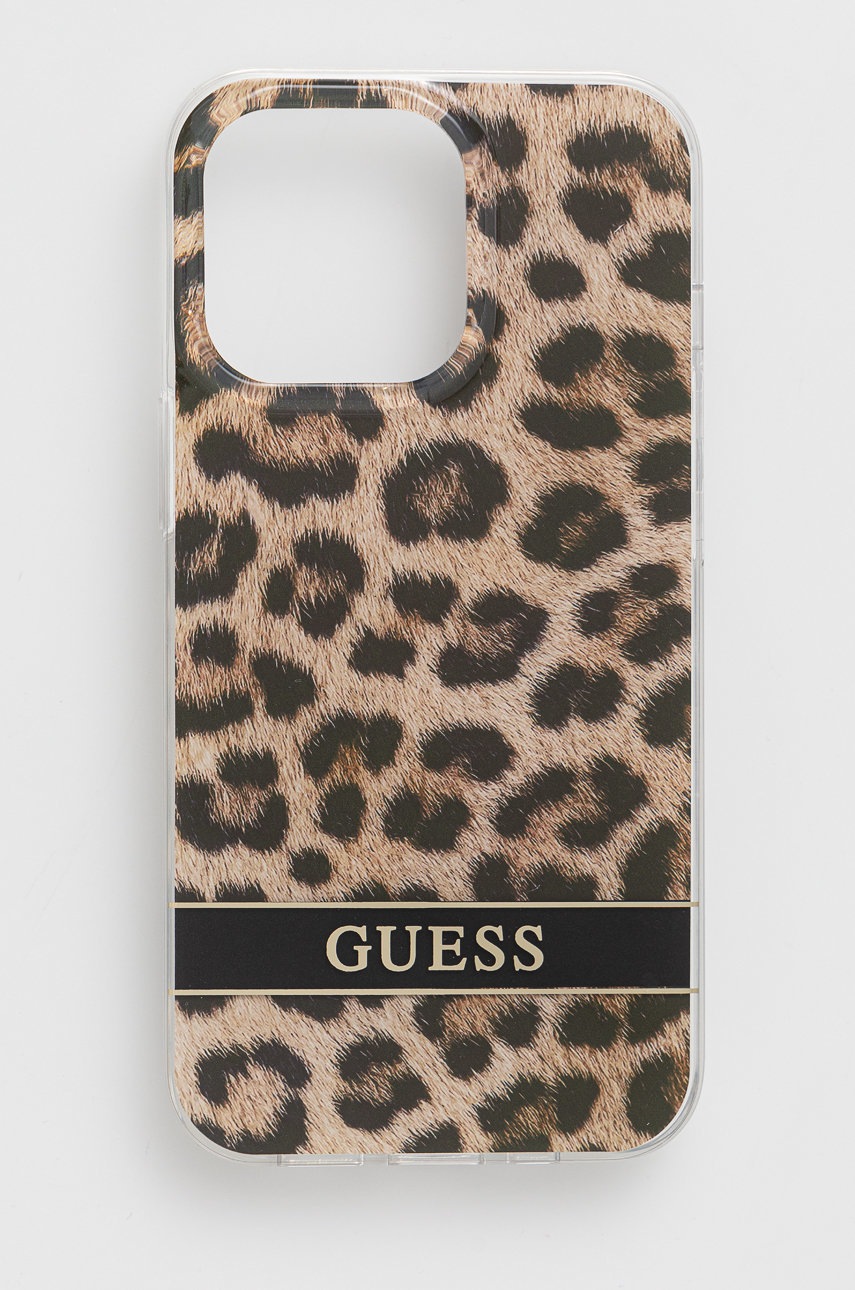 

Кейс за телефон Guess Iphone 13 Pro / 13 6,1'' в кафяво, Кафяв