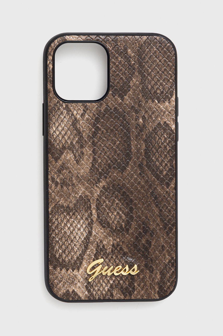 

Кейс за телефон Guess Iphone 12/12 Pro 6,1'' в кафяво, Кафяв