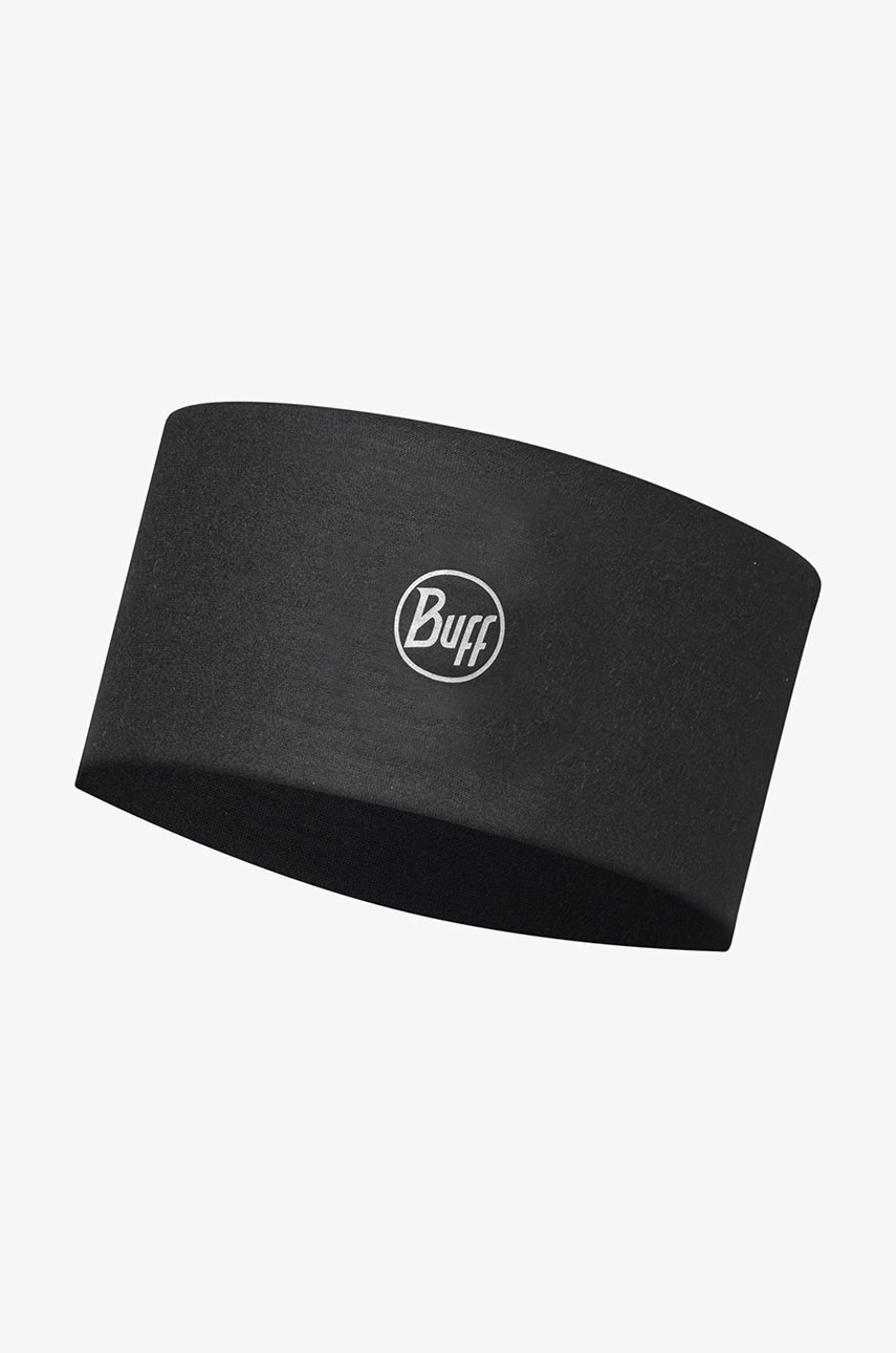 Buff bentiță pentru cap Coolnet Uv Wide culoarea negru 120007