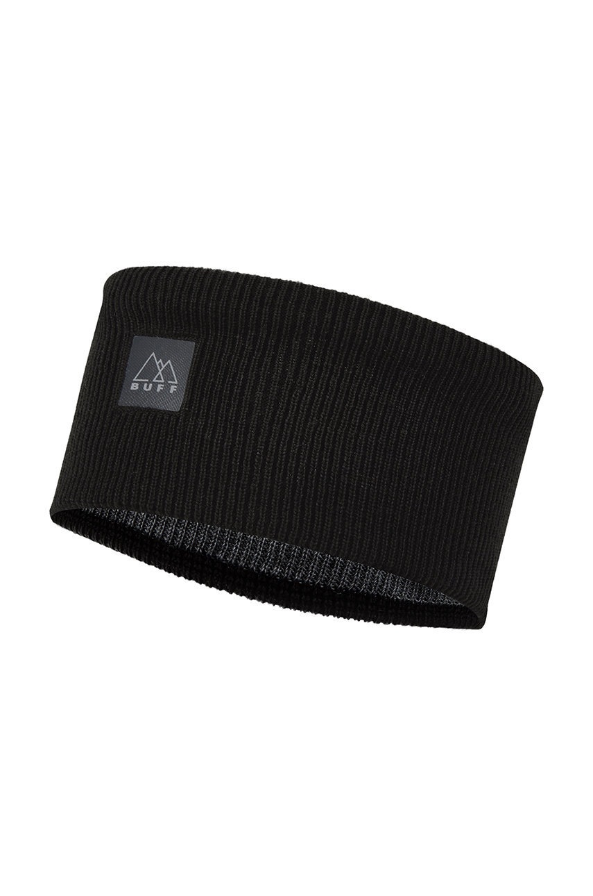 Buff Bentita Pentru Cap Crossknit Culoarea Negru