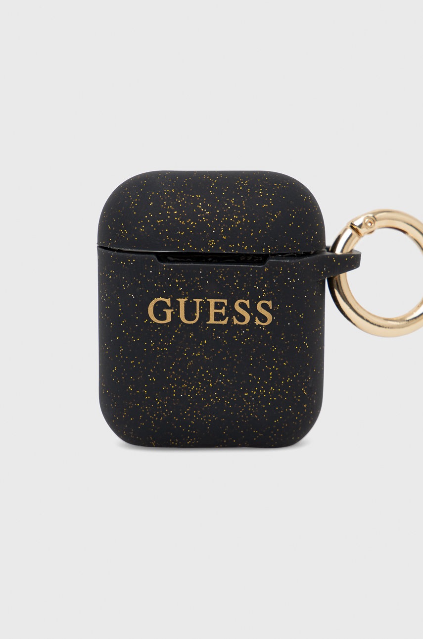 

Калъф за airpods Guess Airpods Cover в черно, Черен