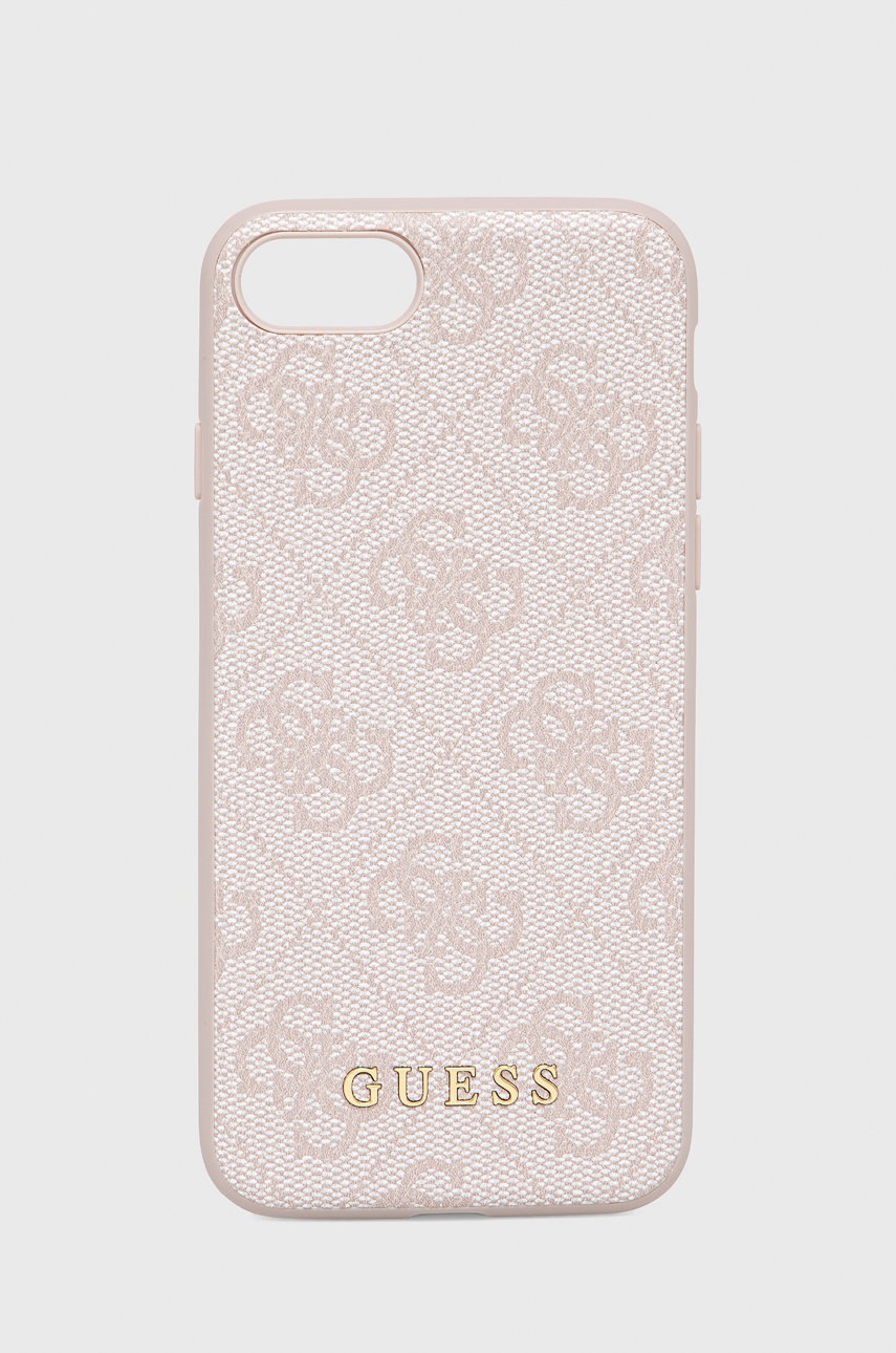 

Кейс за телефон Guess Iphone Se 2022/2022/7/8 в розово, Розов