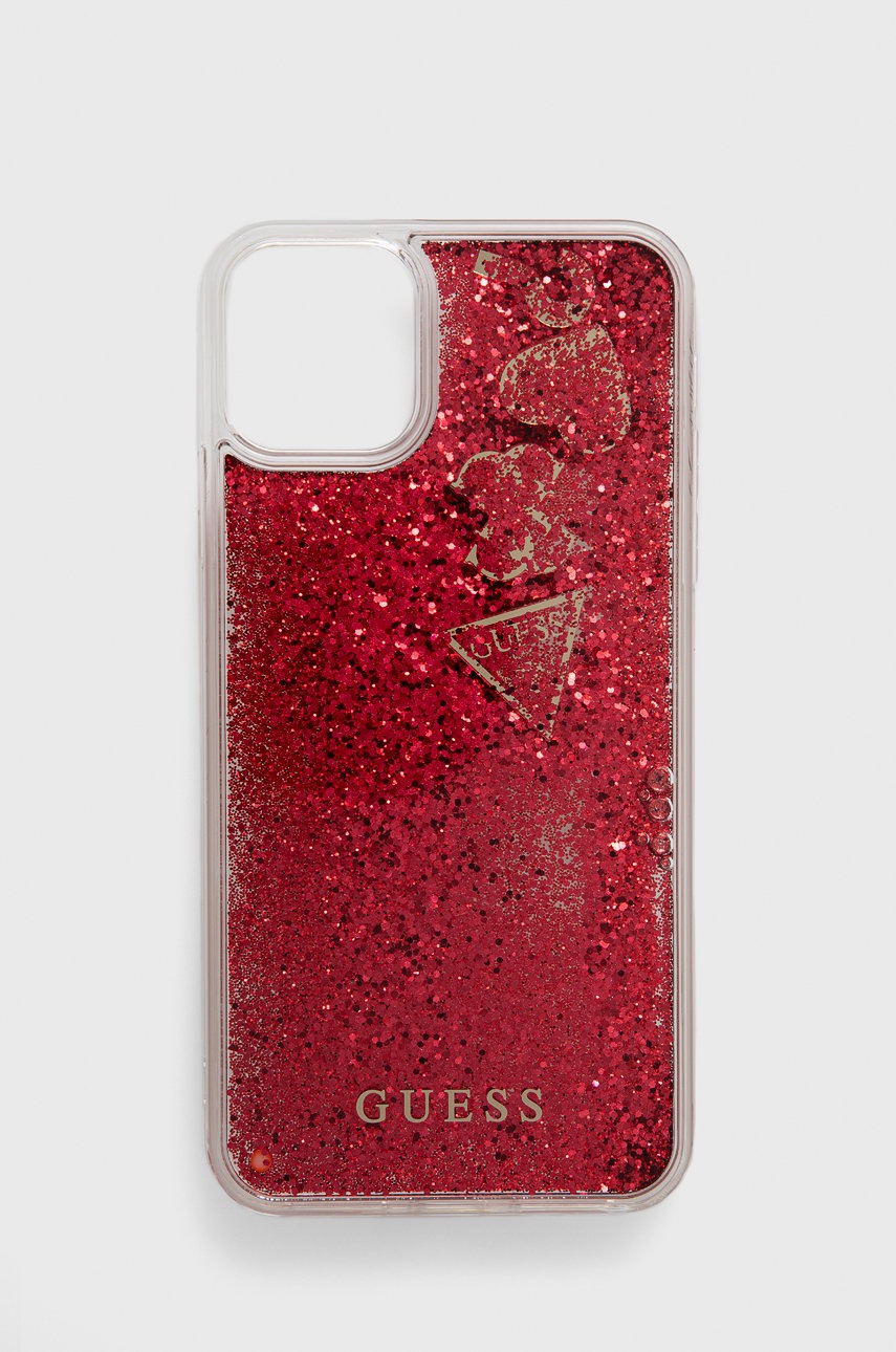 

Кейс за телефон Guess Iphone Pro Max в прозрачен цвят