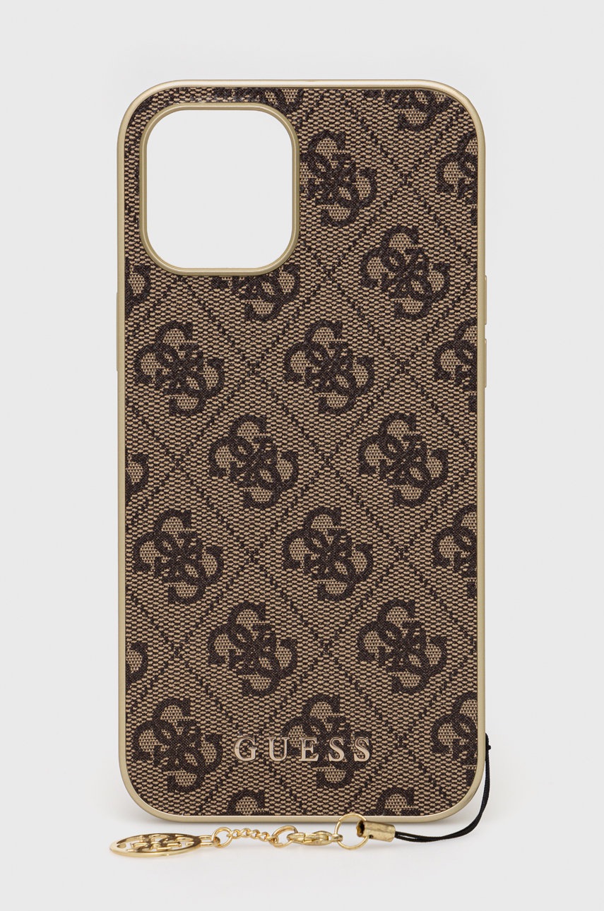 

Кейс за телефон Guess Iphone 12 Pro Max 6,7'' в кафяво, Кафяв