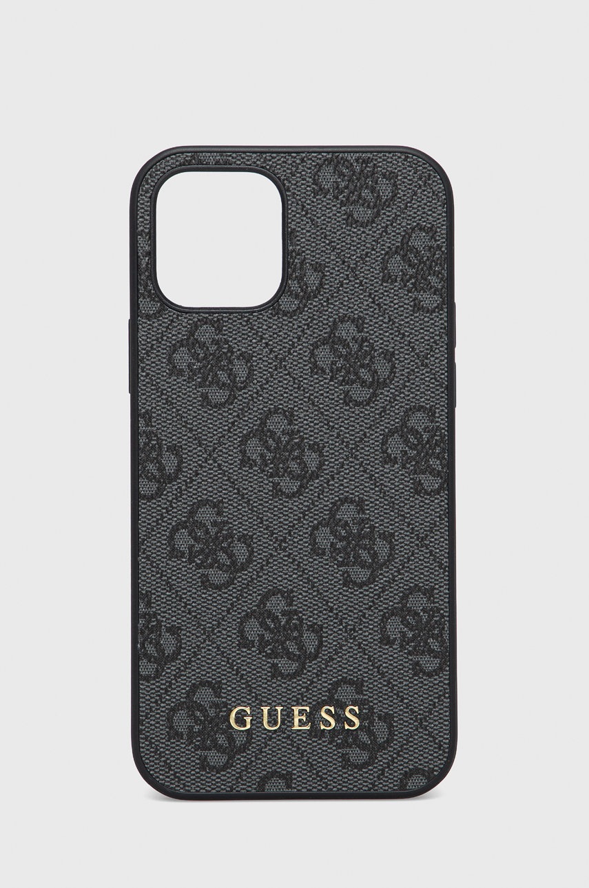 

Чехол на телефон Guess Iphone 12 / 12 Pro 6,1'' цвет серый