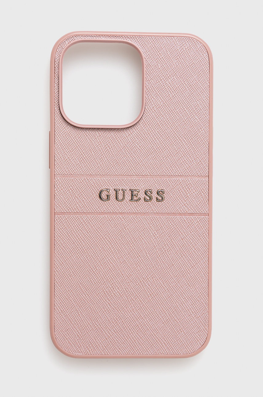 

Кейс за телефон Guess Iphone 13 Pro / 13 6,1" в розово, Розов