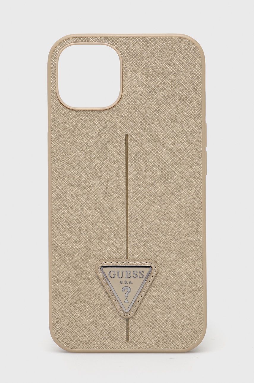

Кейс за телефон Guess Iphone 13 6,1'' в бежово, Бежов