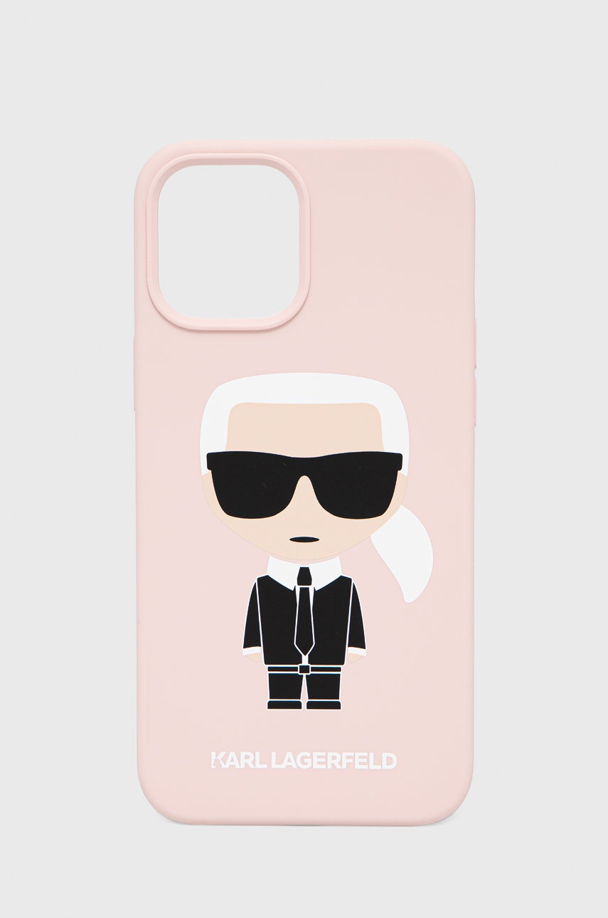 

Кейс за телефон Karl Lagerfeld Iphone 12 Pro Max 6,7'' в розово, Розов