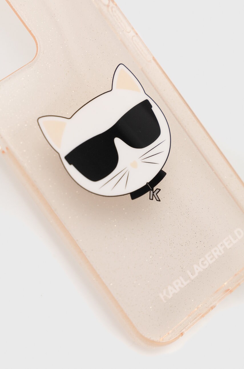 

Чехол на телефон Karl Lagerfeld Iphone 12/12 Pro 6,1" цвет золотой