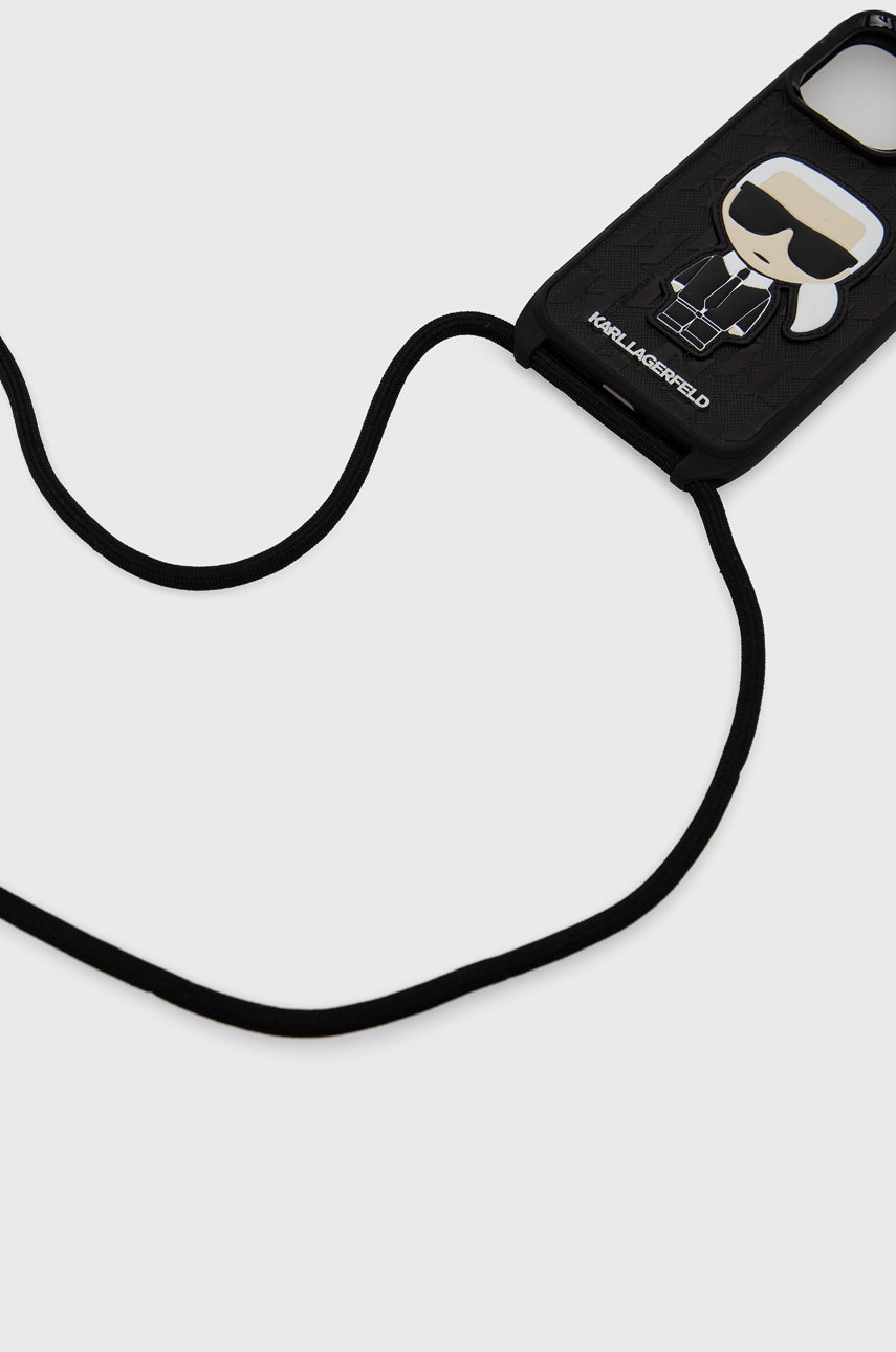 

Чехол на телефон Karl Lagerfeld Iphone 13 Pro/ 13 6,1'' цвет чёрный