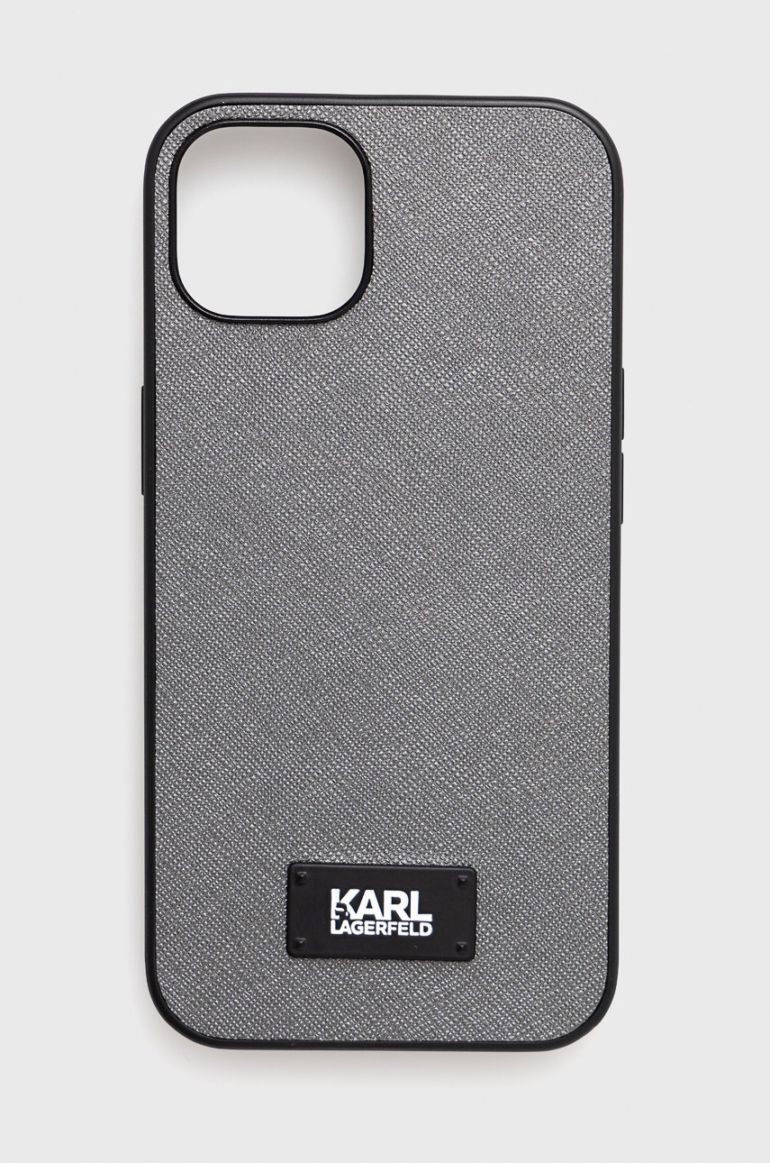 

Кейс за телефон Karl Lagerfeld Iphone 13 6,1'' в сребристо, Сребърен