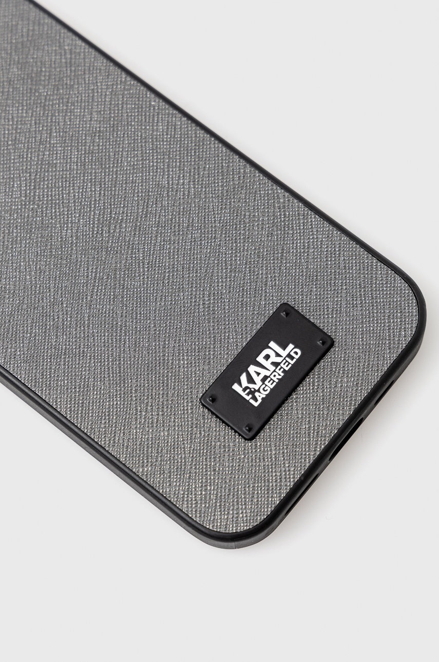 

Чехол на телефон Karl Lagerfeld Iphone 13 6,1'' цвет серебрянный