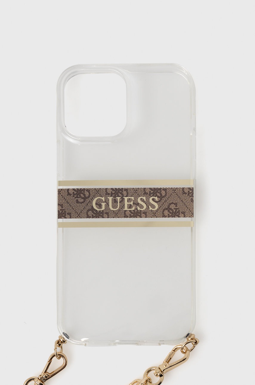 

Кейс за телефон Guess Iphone 13 Pro Max 6,7'' в прозрачен цвят