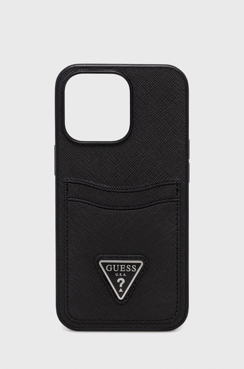 

Кейс за телефон Guess Iphone 13 Pro / 13 6,1'' в черно, Черен