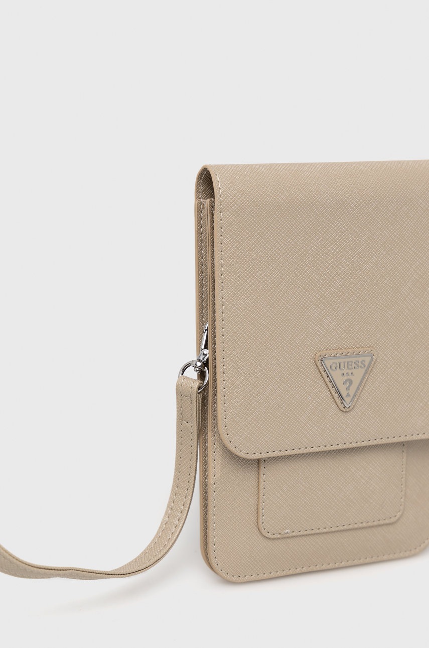 

Чехол для телефона Guess цвет бежевый