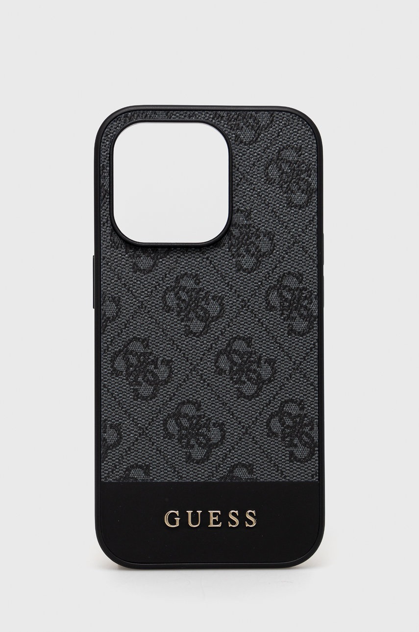 

Чехол на телефон Guess Iphone 14 Pro 6,1" цвет серый
