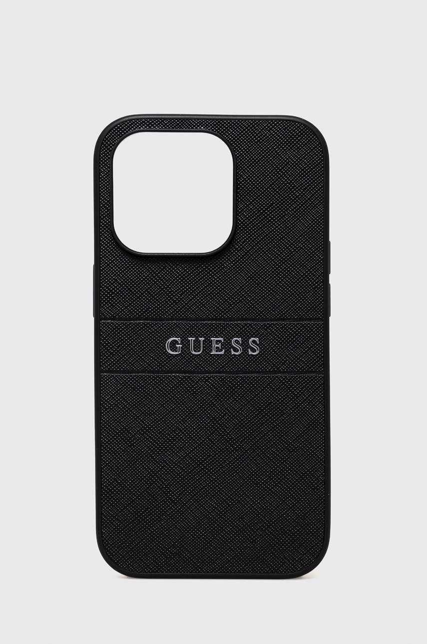 

Кейс за телефон Guess Iphone 14 Pro 6,1" в черно, Черен