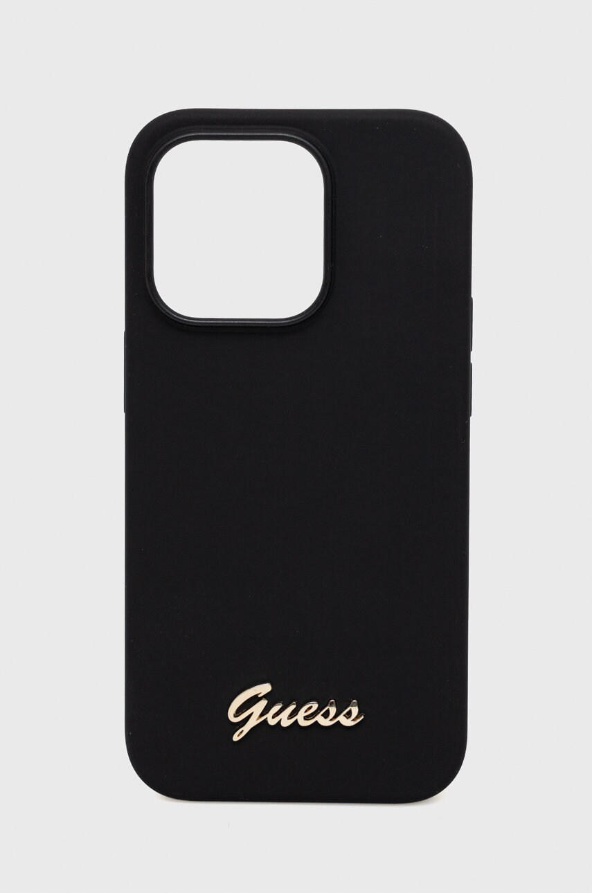 

Чехол на телефон Guess Iphone 14 Pro 6,1" цвет чёрный