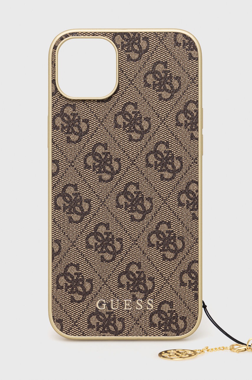

Кейс за телефон Guess Iphone 14 Plus 6,7" в кафяво, Кафяв
