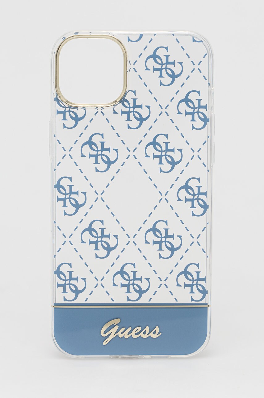 

Кейс за телефон Guess Iphone 14 Plus 6,7", Син