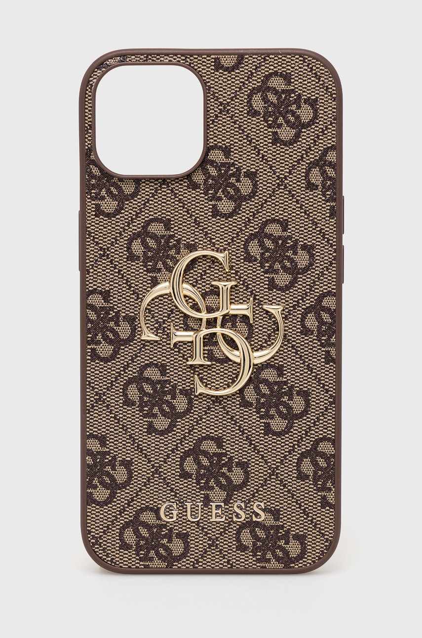

Чехол на телефон Guess Iphone 14 6,1" цвет коричневый