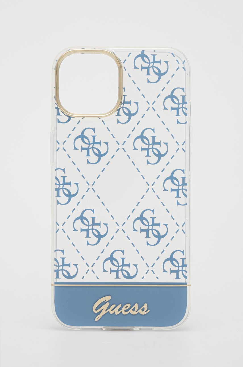 

Кейс за телефон Guess Iphone 14 6,1", Син