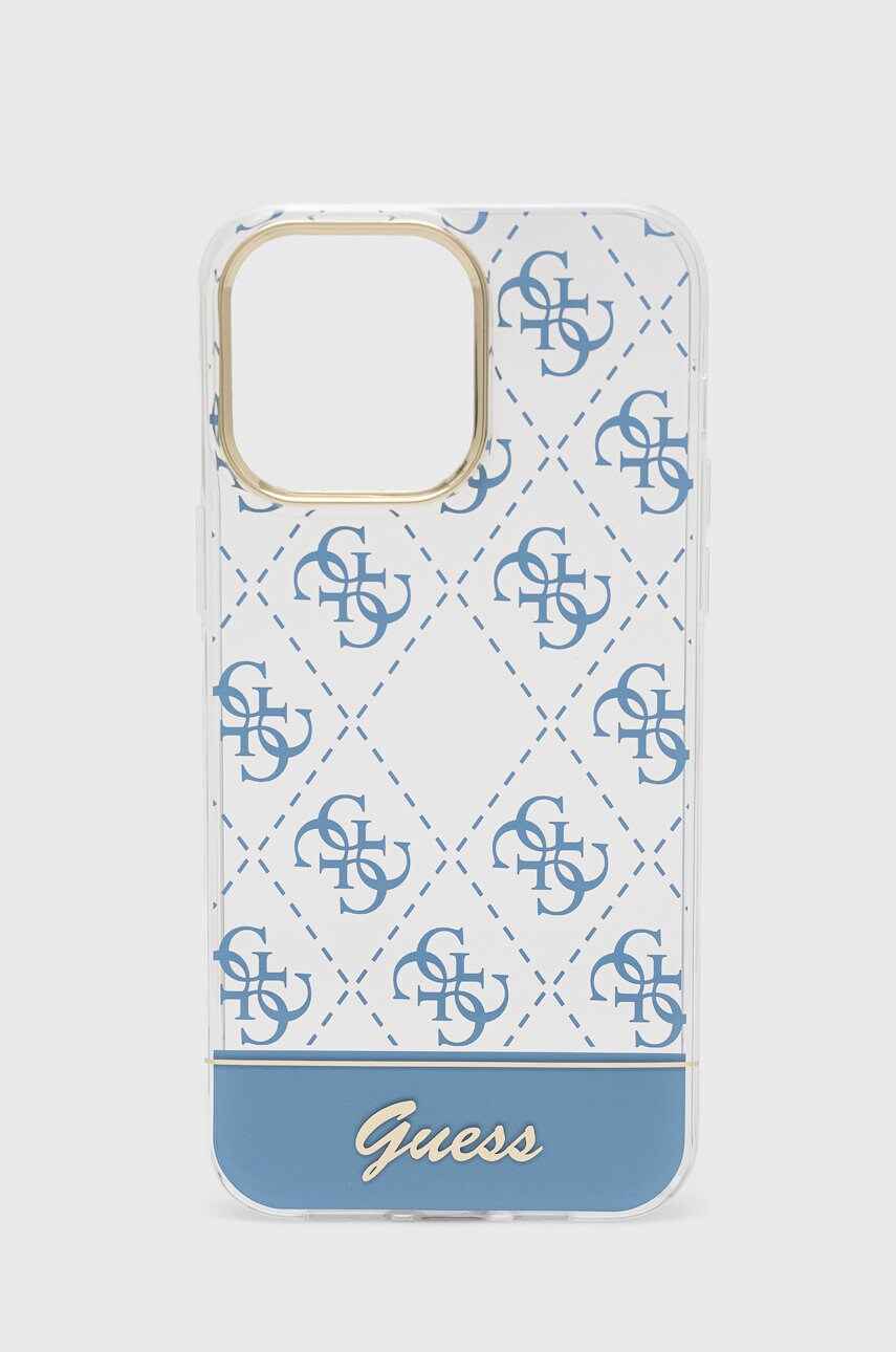 

Кейс за телефон Guess Iphone 14 Pro Max 6,7", Син