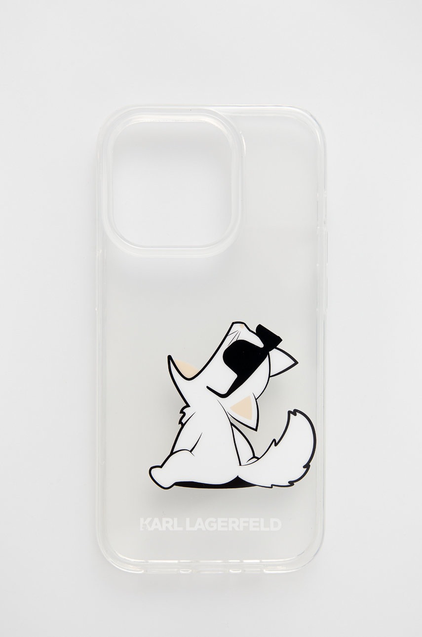 

Кейс за телефон Karl Lagerfeld Iphone 14 Pro 6,1" в прозрачен цвят