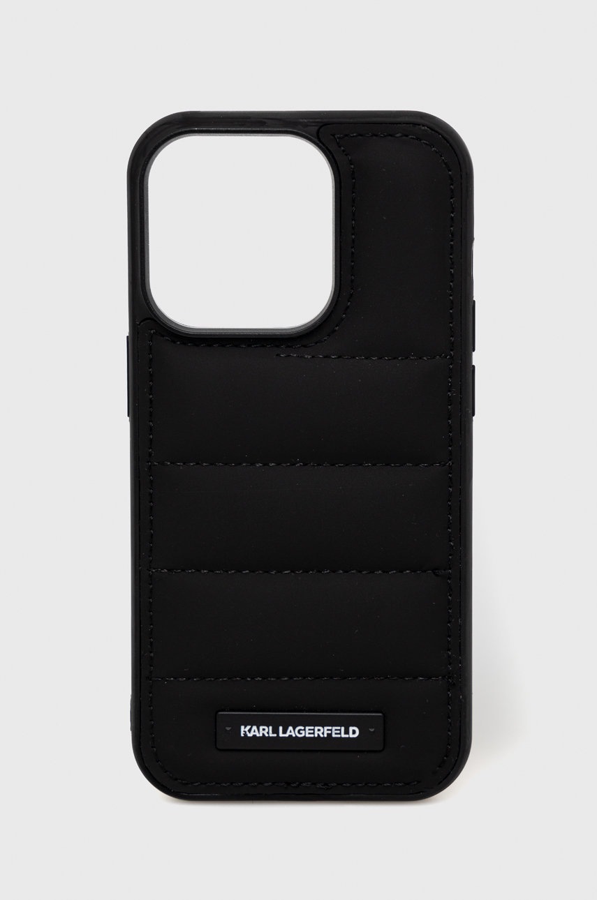 

Чохол на телефон Karl Lagerfeld Iphone 14 Pro 6,1" колір чорний