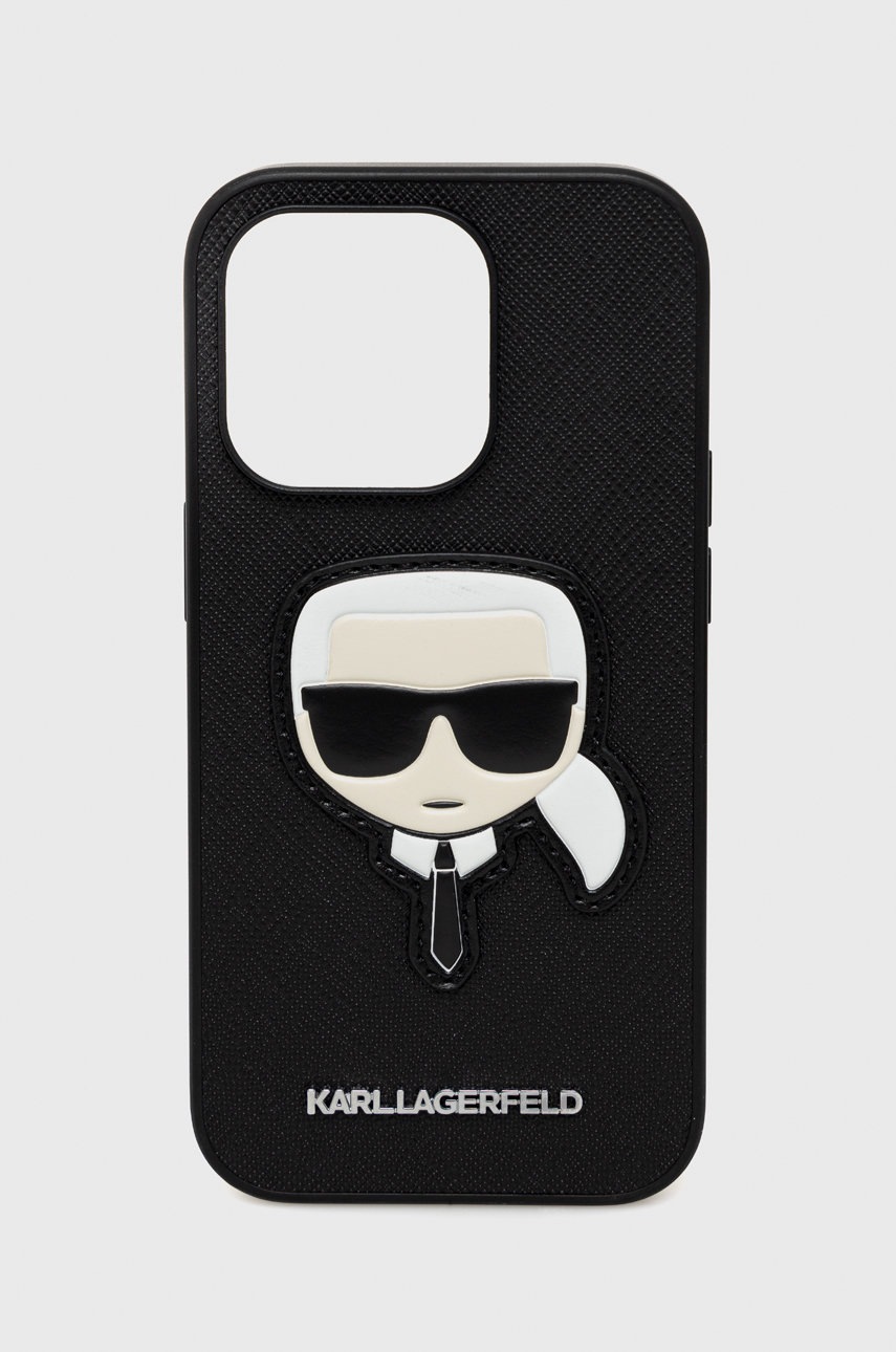 

Кейс за телефон Karl Lagerfeld Iphone 14 Pro 6,1" в черно, Черен