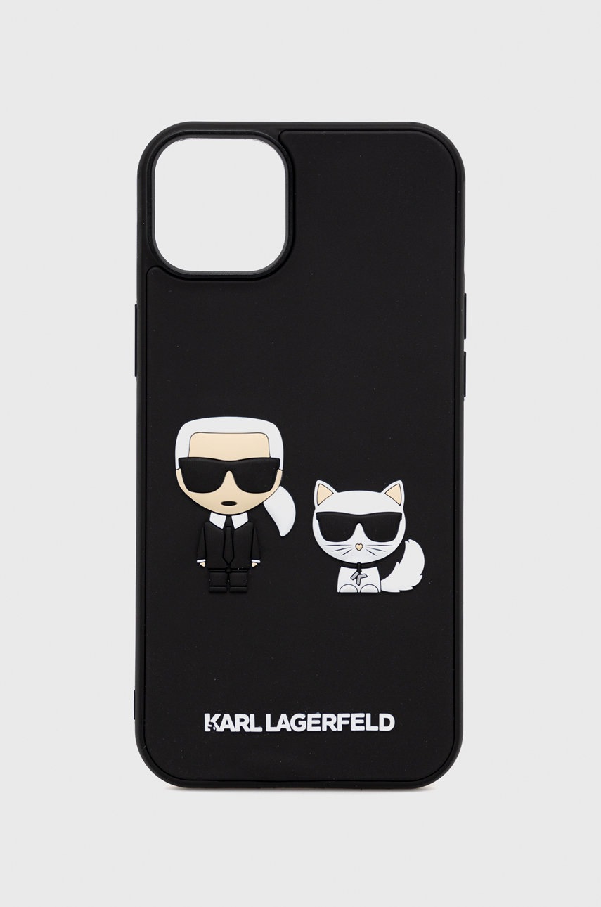 

Кейс за телефон Karl Lagerfeld Iphone 14 Plus 6,7" в черно, Черен