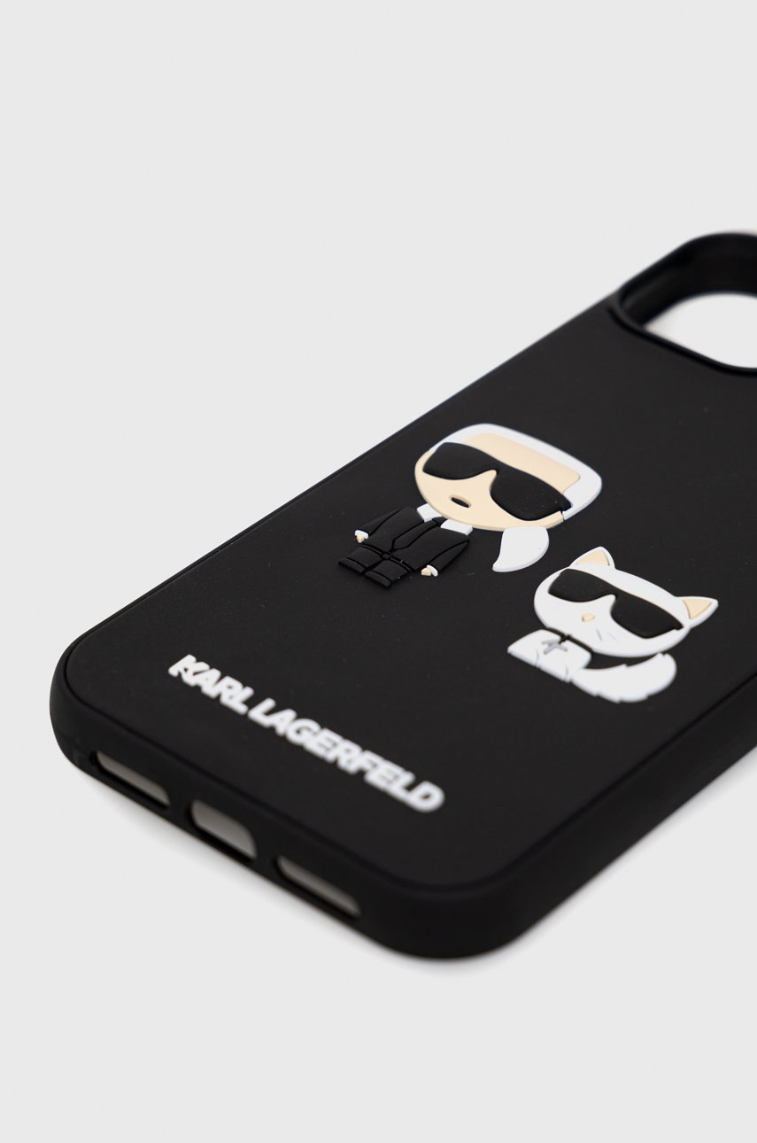 

Чехол на телефон Karl Lagerfeld Iphone 14 Plus 6,7" цвет чёрный