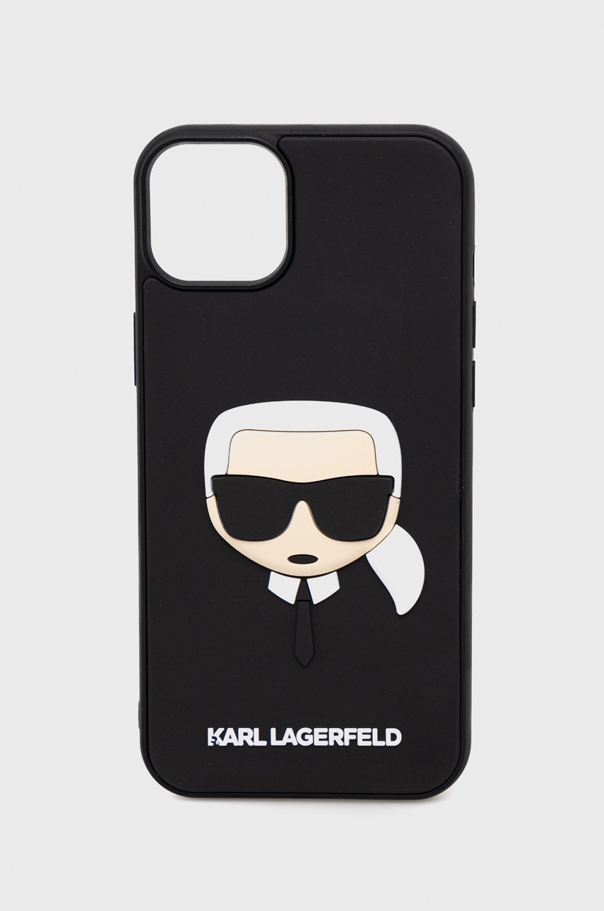 

Кейс за телефон Karl Lagerfeld Iphone 14 Plus 6,7" в черно, Черен