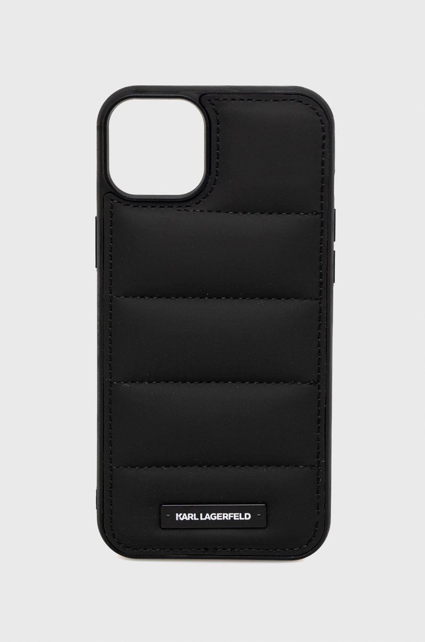 Karl Lagerfeld Husa Pentru Telefon IPhone 14 Plus 6,7 Culoarea Negru