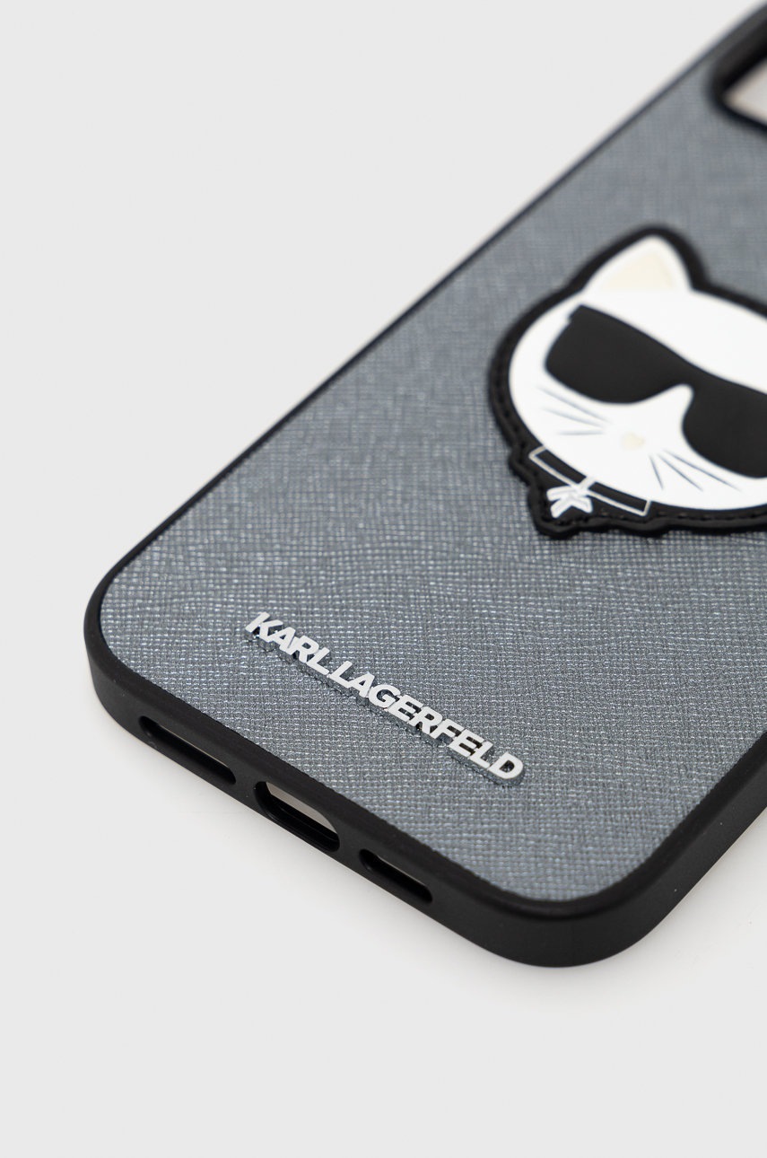 

Чохол на телефон Karl Lagerfeld Iphone 14 Plus 6,7" колір срібний