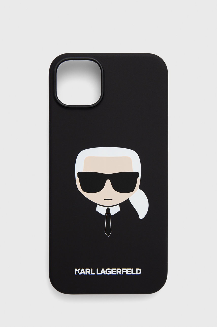 

Чехол на телефон Karl Lagerfeld Iphone 14 Plus 6,7" цвет чёрный
