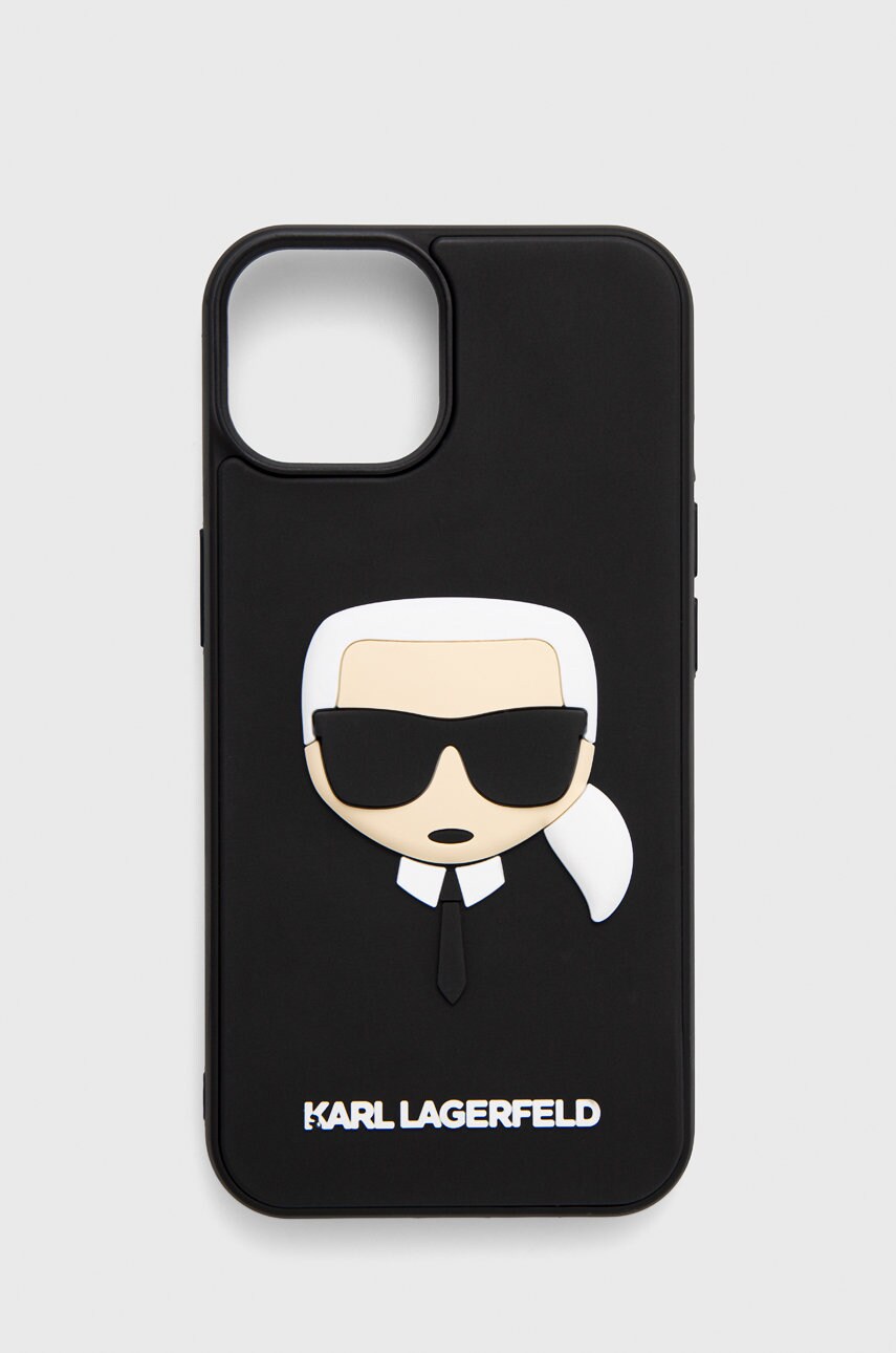 

Чехол на телефон Karl Lagerfeld Iphone 14 6,1" цвет чёрный