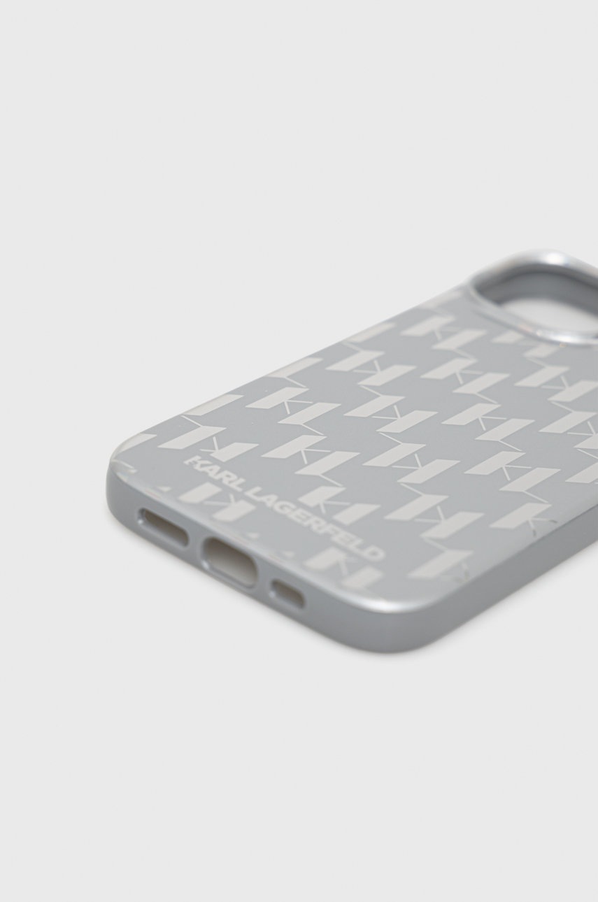 

Чохол на телефон Karl Lagerfeld Iphone 14 6,1" колір срібний