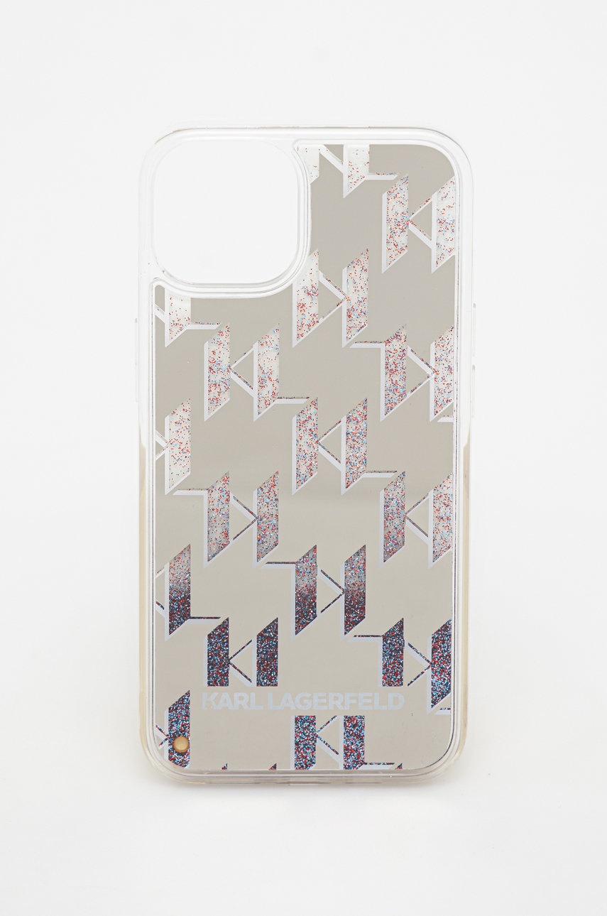 

Чохол на телефон Karl Lagerfeld Iphone 14 6,1" колір срібний