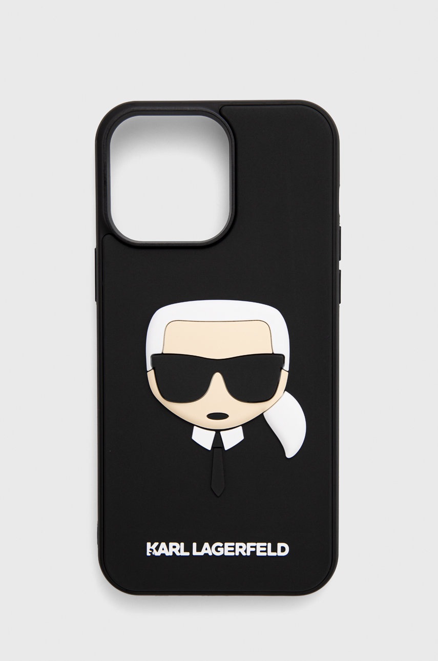 

Чохол на телефон Karl Lagerfeld Iphone 14 Pro Max 6,7" колір чорний