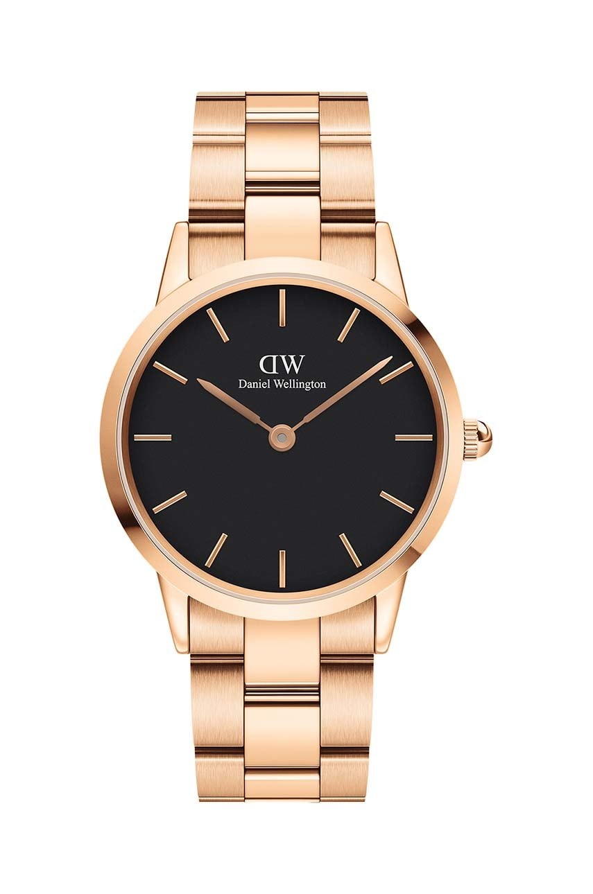 Levně Hodinky Daniel Wellington Iconic Link 36 růžová barva