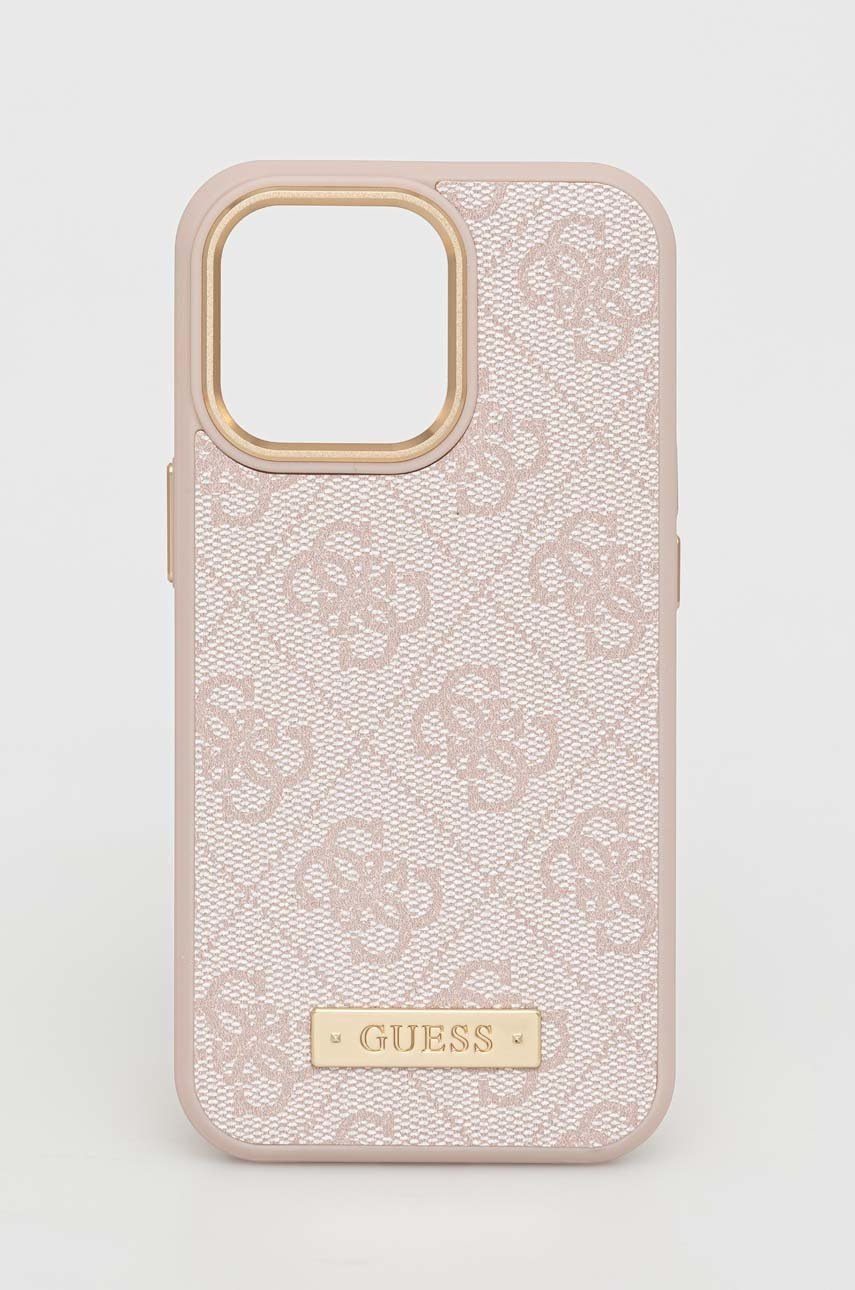 

Кейс за телефон Guess Iphone 13 Pro / 13 6,1" в розово, Розов