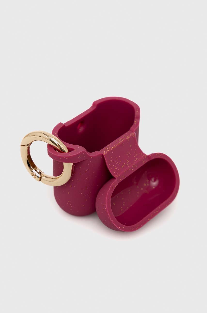 

Чехол на airpods Guess Airpods Cover цвет розовый