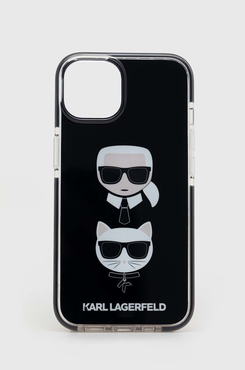 

Кейс за телефон Karl Lagerfeld Iphone 13 6,1" в черно, Черен