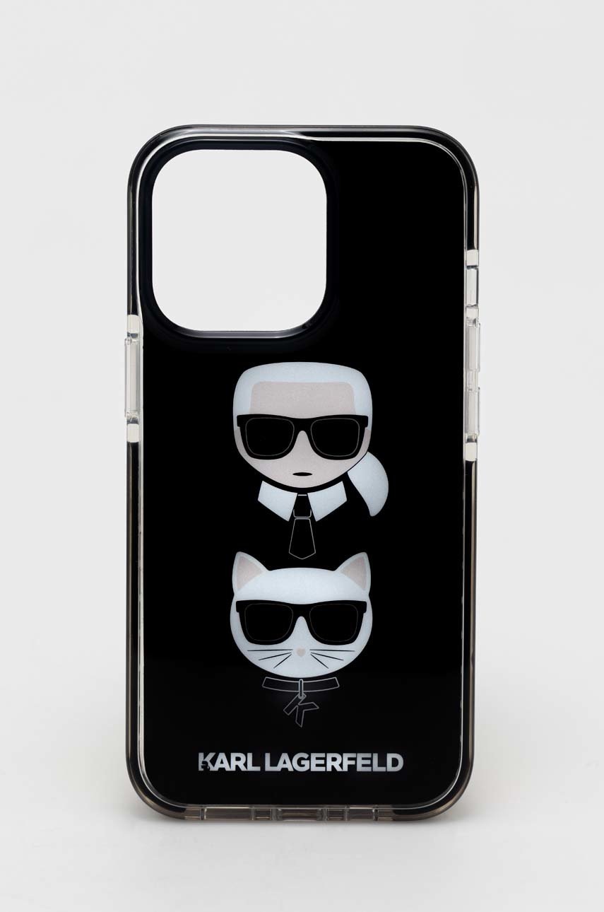 

Кейс за телефон Karl Lagerfeld Iphone 13 Pro / 13 6,1" в черно, Черен
