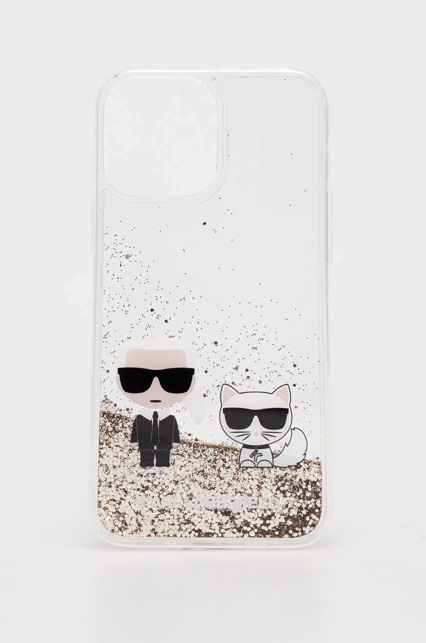 

Чохол на телефон Karl Lagerfeld Iphone 13 Pro Max 6,7" колір золотий