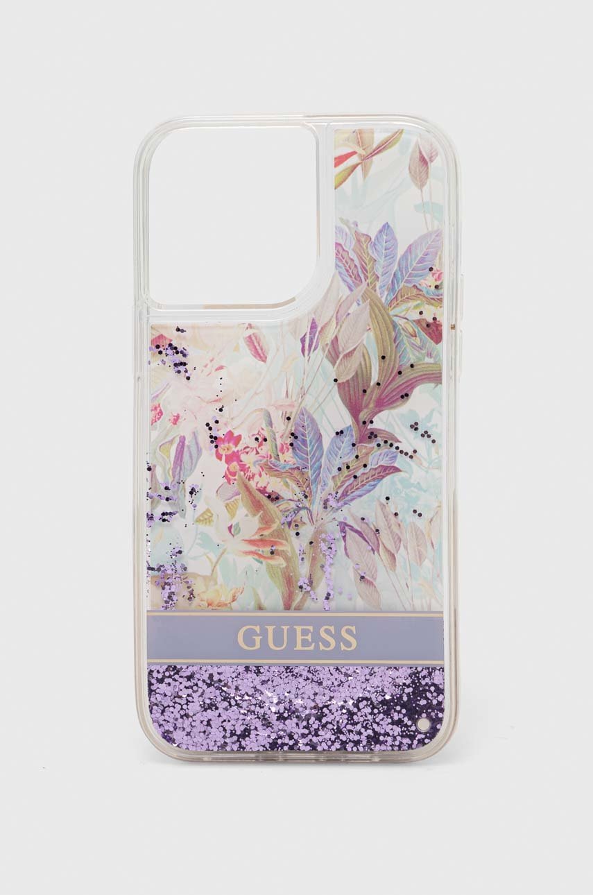 

Чохол на телефон Guess Iphone 14 Pro Max 6,7" колір фіолетовий