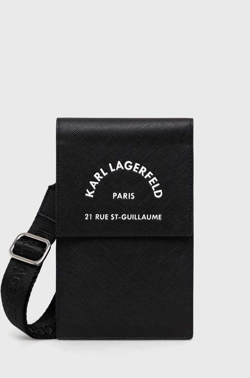 

Чохол для телефону Karl Lagerfeld колір чорний