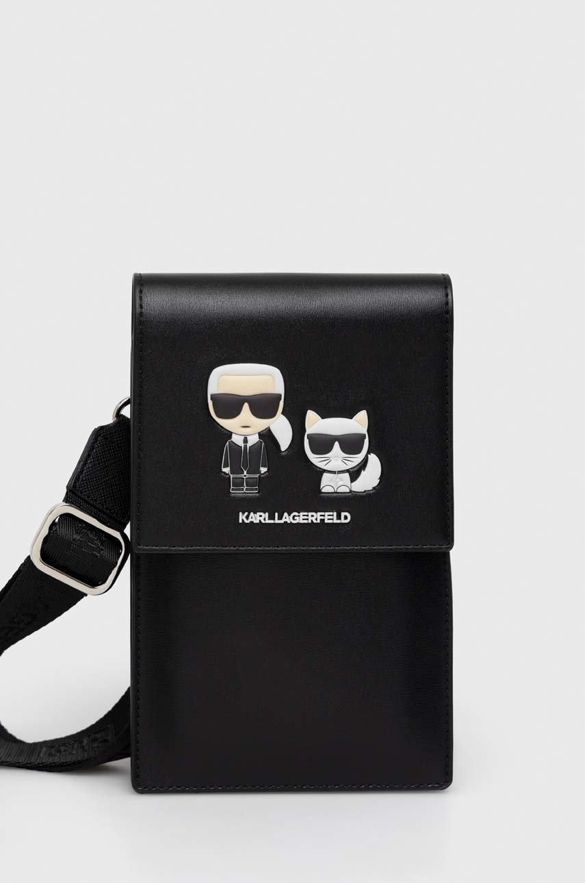 

Чохол для телефону Karl Lagerfeld колір чорний