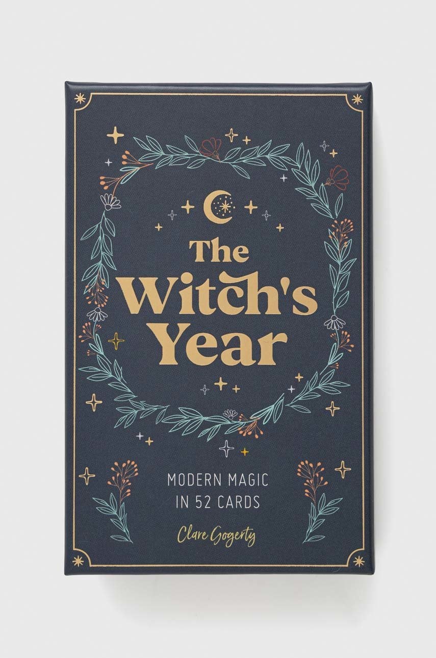  David & Charles set cărți The Witch's Year Card Deck, Clare Gogerty 